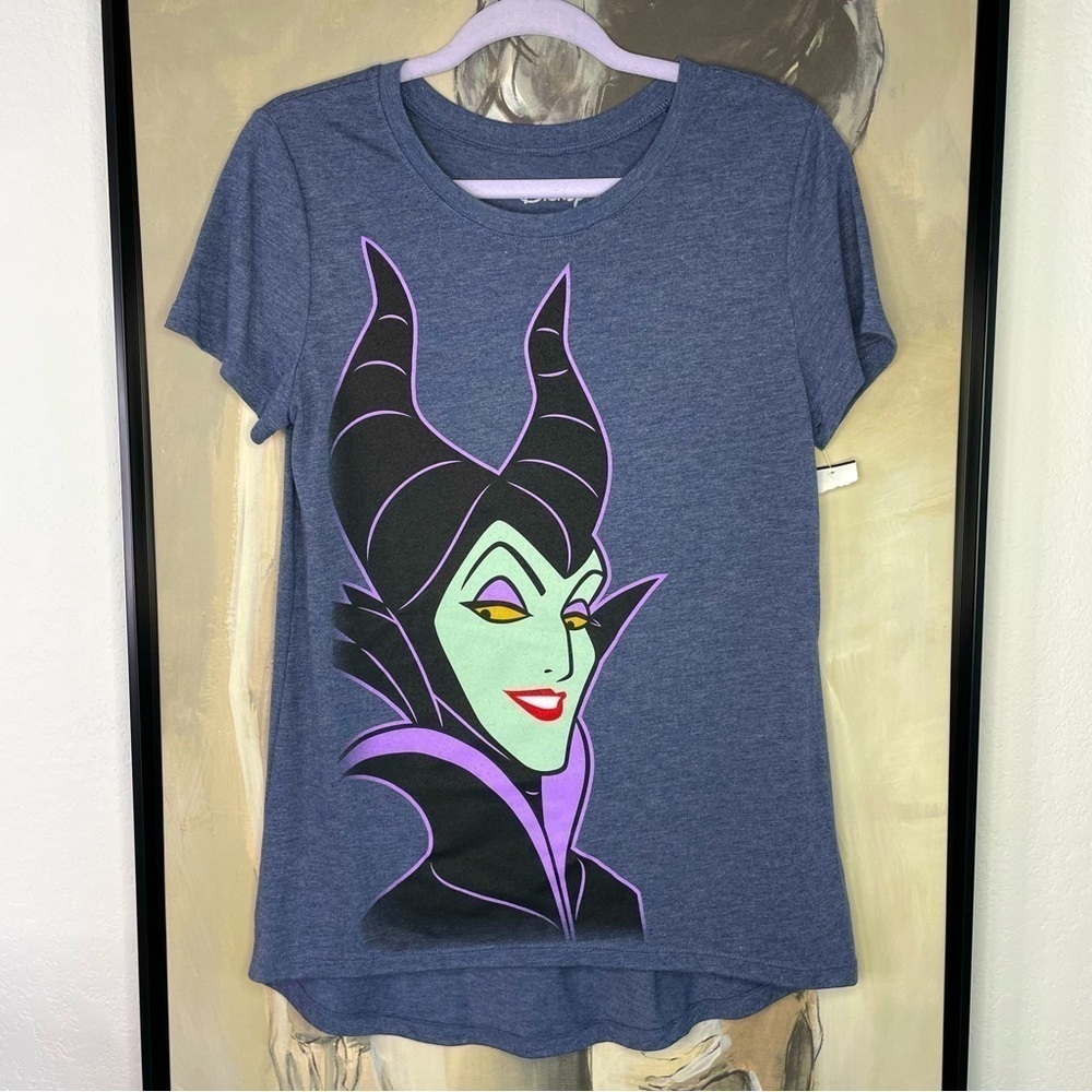 Disney Maleficent Blue Short Sleeve Tshirt